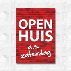 Standaard open huis posters